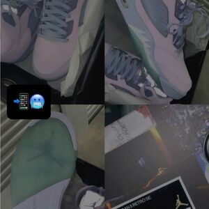 Mens Jordan 5 Easter Pink